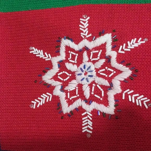 I.B.DIFFUSION XMAS SWEATER Size Med - Picture 9 of 10